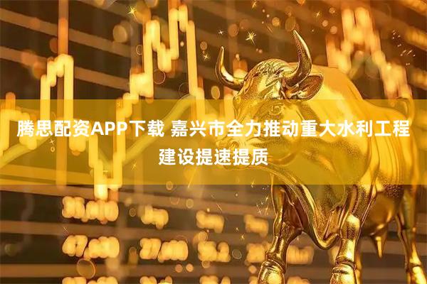 腾思配资APP下载 嘉兴市全力推动重大水利工程建设提速提质