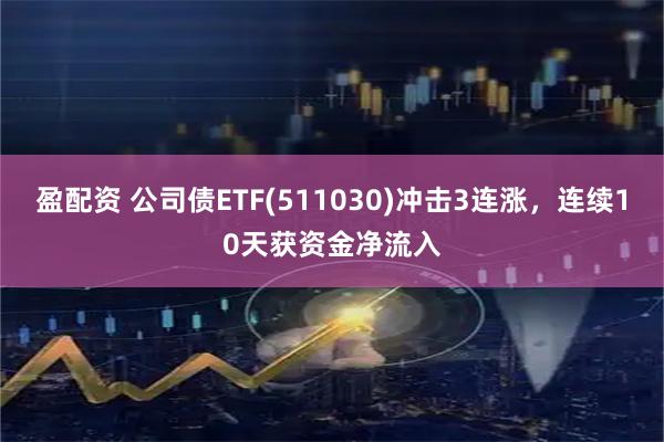 盈配资 公司债ETF(511030)冲击3连涨，连续10天获资金净流入