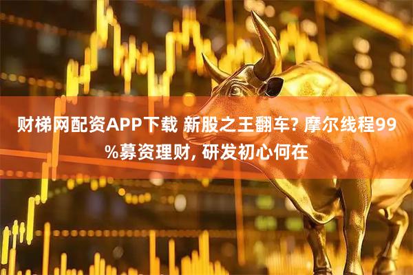 财梯网配资APP下载 新股之王翻车? 摩尔线程99%募资理财, 研发初心何在